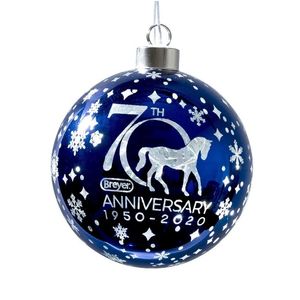 Breyer 70th Anniversary Glass Ball Ornament