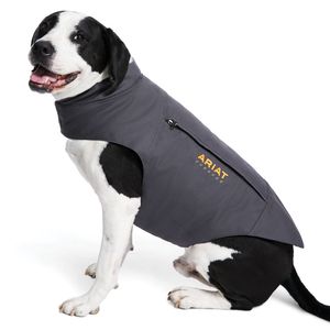 Ariat Rebar DuraCanvas Insulated Dog Jacket - Rebar Grey
