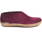 Glerups-Shoe-Leather-Cranberry
