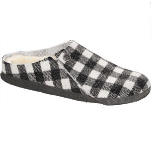 Birkenstock Zermatt Shearling Wool - Plaid White