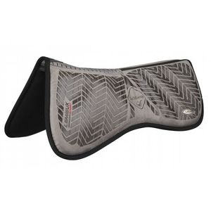 LeMieux Sports Grip Memory Foam Half Pad - Grey