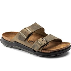 Birkenstock Arizona Oiled Leather Crosstown Artic Faded khaki (1018463)