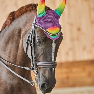 Weatherbeeta Prime Ombre Bonnet - Rainbow Lust