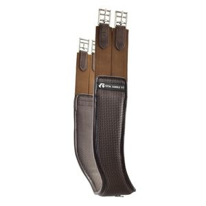 Total Saddle Fit Jump Shoulder Relief Girth Synthetic - Brown