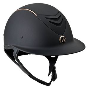 ONEK Avance Wide Brim Helmet - Black/Rose gold