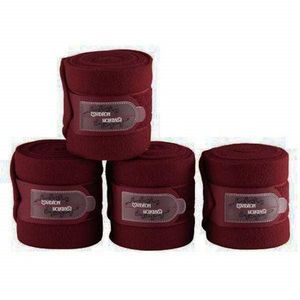 Eskadron Fleece Polo Wraps - Dark Red