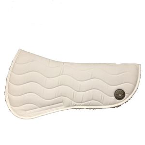 CoopersRidge D-Lite Shearling Dressage Half Pad - Competition White