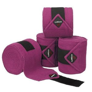 LeMieux Lux Fleece Polos - Plum