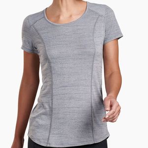 Kuhl Women's Intent Short Sleeve Top - City Grey