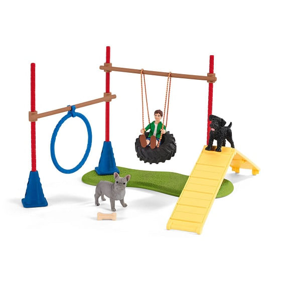 schleich-puppy-agility-training