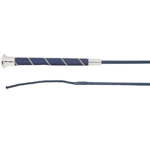 Br Andromeda Dressage Whip - Navy/Silver
