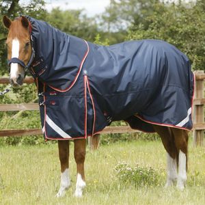 Premier Equine Buster 100 with Neck Cover Rug- Navy