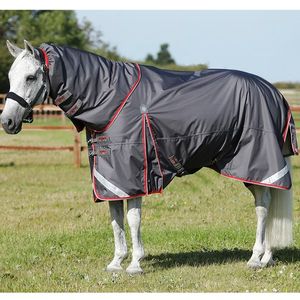 Premier Equine Buster 50 with Neck Cover Rug- Grey