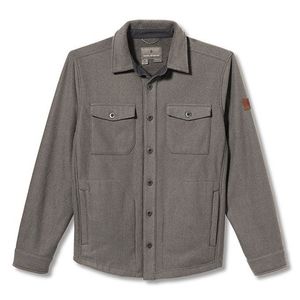 Royal Robbins Men's Connection Grid Shirt Jacket Pewter