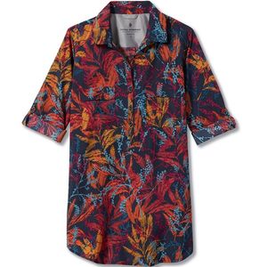 Royal Robbins Women's Expedition Tunic Print Navy