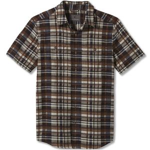 Royal Robbins Men's Slab City Dobby Short Sleeve Shirt Grain