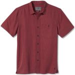 Royal Robbins Men's Mojave Pucker Dry Short Sleeve Shirt Rosewood