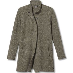 Royal Robbins Women's Frost Snap Cardigan Pewter Heather