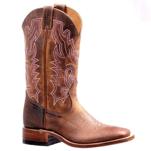 Women's Heritage R Toe Western Boots in Distressed Brown, Size: 5.5 B /  Medium Wide} by Ariat