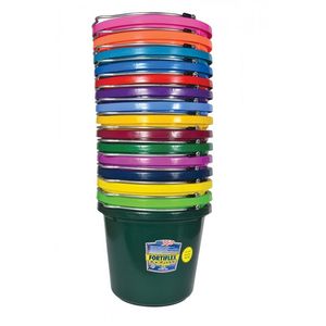 Feed and Water Buckets - Fortiflex Plastic Utility Pail (7.5L)