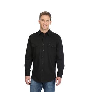Wrangler Men's Advanced Comfort Workshirt - Black