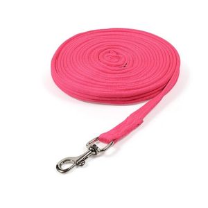 Shires Soft Feel Lunge Line - Pink