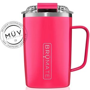 Brumate Toddy 16oz - Neon Pink