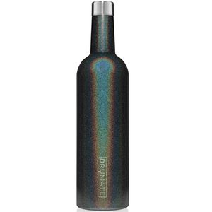 Brumate Winesulator 25oz Wine Canteen - Glitter Charcoal