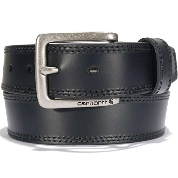 Shires Aubrion Leather Belt-black Black