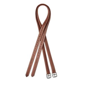 Collegiate Luxe Stirrup Leathers - Brown