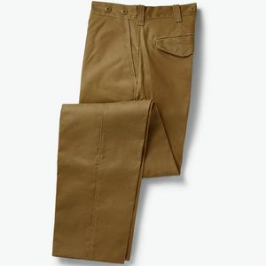 Filson Men's Oil Finish Single Tin Cloth Pants - Dark Tan