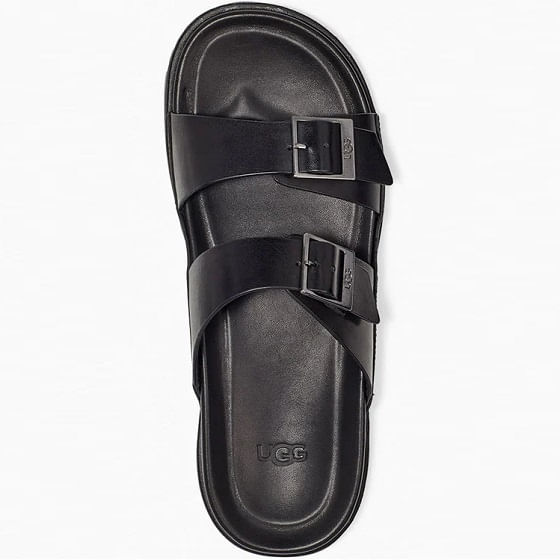 Ugg M Wainscott Buckle Slide-black Black