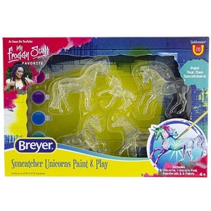 Breyer Stablemates Suncatcher Unicorn Paint and Play Set