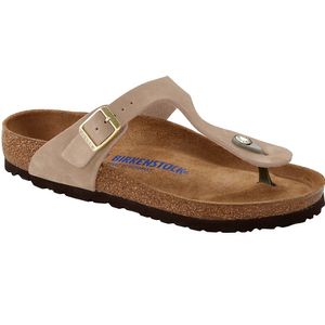 Birkenstock Gizeh Soft Footbed Nubuck Sandcastle(1018999)