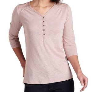 Kuhl Women's Shasta 3/4 Sleeve Top - Pale Pink