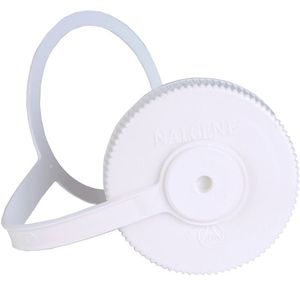 Nalgene Wide Mouth 32oz Replacement Cap with Loop - White