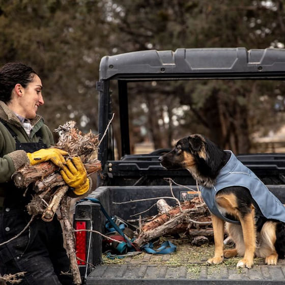 Ruffwear Overcoat Jacket Slate Blue Slateblu