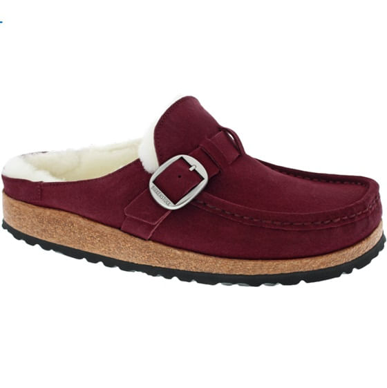 birkenstock buckley maroon