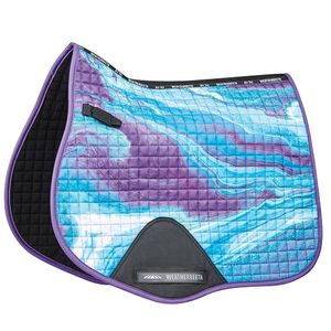 Weatherbeeta Prime Marble All-Purpose Saddle Pad - Purple Swirl