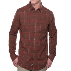 Kuhl Men's The Independent Flannel Shirt - Mahogany