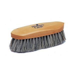 Grooming Tools - Winner's Circle Grey English Union fiber Champion Dandy brush - Grey