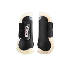 Eskadron Flexisoft Sheepskin Tendon Boots - Black