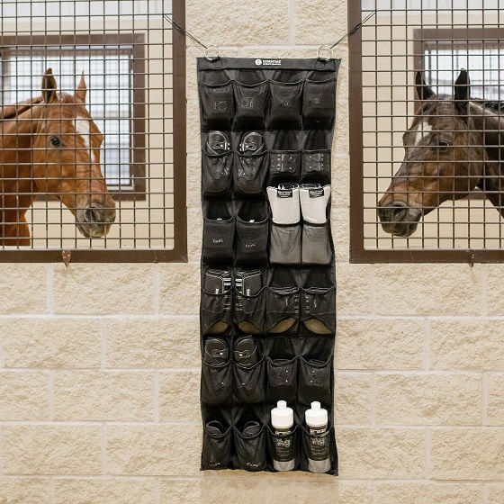 Horse boot outlet rack