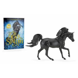 Breyer Freedom Series The Black Stallion Model and Book Set