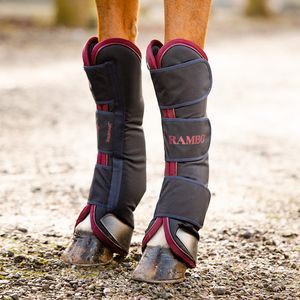 Rambo Travel Boots - Navy/Burgundy/Red