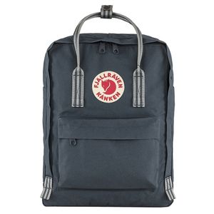 Fjallraven Kanken Backpack - Navy Long Stripe
