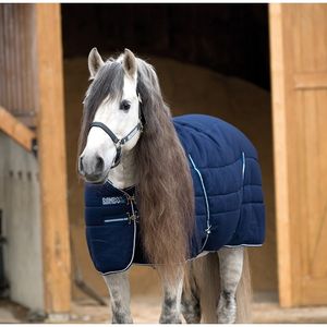 Rambo 200g Stable Blanket - Navy/White