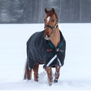 Rambo Wug 400g Turnout  Blanket - Black/Green/Red