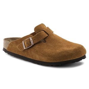 Birkenstock Boston Soft Suede Mink