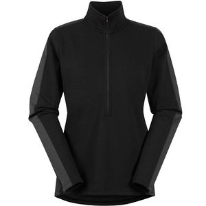 Kerrits Women's In Tandem Fleece Half Zip - Black